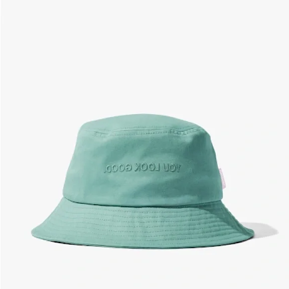 New Glossier Chicago Bucket Hat NEW Glossier Chicago Exclusive Park Green (Turquoise) Bucket  main image 3